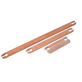Navettes plates pour métier à peigne envergeur