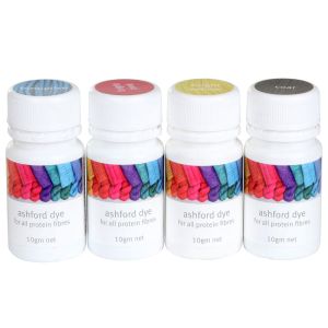 Lot de teintures pour laine - CMYK 4 pots de 10 g - Ashford