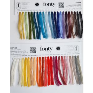 Color cards - Zéphir