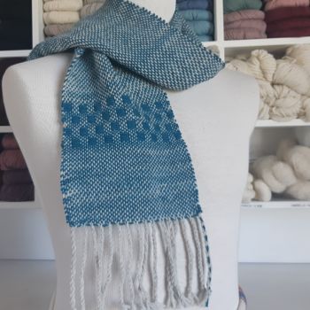 Weaving Scarf kit Nimbus - for Rigid Heddle Loom (French language)