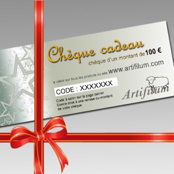 Chèque cadeau - 100 €