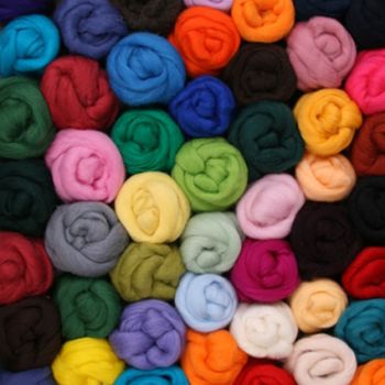 Corriedale Sliver Dyed - Ashford