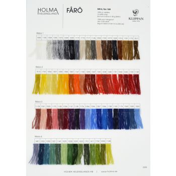 Carte coloris - Fårö - Bockens