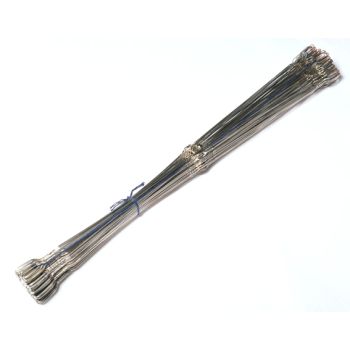 Lisses métalliques à œillet inséré - lot de 100