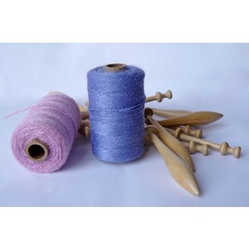 Gamme Tussah soie 20/2, bobinettes de 20gr