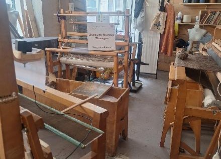 Stage de tissage traditionnel avec Jacques Navaux