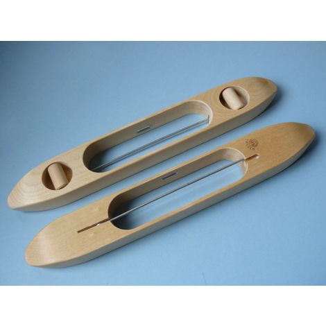 Boat shuttle without bottom, 34 cm, for 130 mm quills
