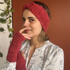 Knitting kit - Qenzo Wrist warmers